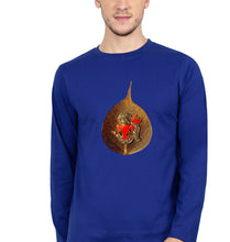 Load image into Gallery viewer, Ganpati Full Sleeves T-Shirt for Men-Royal blue-Ektarfa.online
