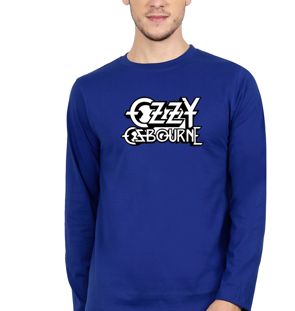 Ozzy Osbourne Full Sleeves T-Shirt for Men-Royal Blue-Ektarfa.online