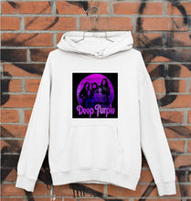 Load image into Gallery viewer, Deep Purple Unisex Hoodie for Men/Women-White-Ektarfa.online

