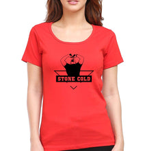 Load image into Gallery viewer, Stone Cold Steve Austin (WWE) T-Shirt for Women-Red-Ektarfa.online
