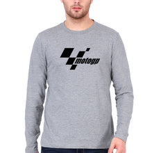 Load image into Gallery viewer, MotoGP Full Sleeves T-Shirt for Men-Grey Melange-Ektarfa.online
