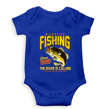 Load image into Gallery viewer, Fishing Kids Romper For Baby Boy/Girl-0-5 Months(18 Inches)-Royal blue-Ektarfa.online
