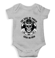 Load image into Gallery viewer, Poker Kids Romper For Baby Boy/Girl-0-5 Months(18 Inches)-Grey-Ektarfa.online
