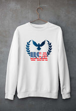 Load image into Gallery viewer, USA America Unisex Sweatshirt for Men/Women-White-Ektarfa.online
