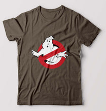 Load image into Gallery viewer, Ghostbusters T-Shirt for Men-S(38 Inches)-Olive Green-Ektarfa.online
