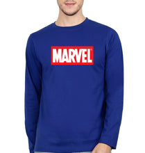 Load image into Gallery viewer, Marvel Full Sleeves T-Shirt for Men-Royal Blue-Ektarfa.online
