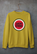 Load image into Gallery viewer, Lucky Strike Unisex Sweatshirt for Men/Women-Mustard Yellow-Ektarfa.online
