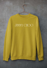 Load image into Gallery viewer, Jimmy Choo Unisex Sweatshirt for Men/Women-S(40 Inches)-Mustard Yellow-Ektarfa.online
