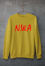 Load image into Gallery viewer, NWA Unisex Sweatshirt for Men/Women-S(40 Inches)-Mustard Yellow-Ektarfa.online

