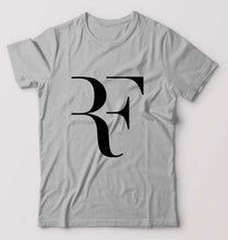 Load image into Gallery viewer, Roger Federer(RF) T-Shirt for Men-S(38 Inches)-Grey Melange-Ektarfa.online
