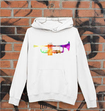 Load image into Gallery viewer, Trumpet Unisex Hoodie for Men/Women-White-Ektarfa.online
