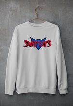 Load image into Gallery viewer, Swat Kats Unisex Sweatshirt for Men/Women-S(40 Inches)-Grey Melange-Ektarfa.online
