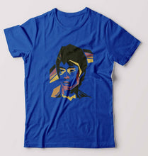 Load image into Gallery viewer, Bruce Lee T-Shirt for Men-Royal Blue-Ektarfa.online
