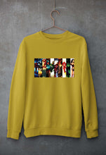 Load image into Gallery viewer, Superhero Unisex Sweatshirt for Men/Women-S(40 Inches)-Mustard Yellow-Ektarfa.online
