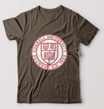 Load image into Gallery viewer, Cornell University T-Shirt for Men-Olive Green-Ektarfa.online
