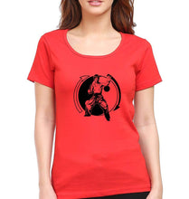 Load image into Gallery viewer, Bruce Lee T-Shirt for Women-XS(32 Inches)-Red-Ektarfa.online

