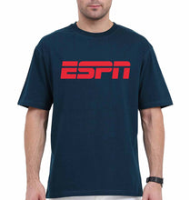 Load image into Gallery viewer, ESPN Oversized T-Shirt for Men-Petrol Blue-Ektarfa.online
