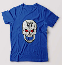 Load image into Gallery viewer, Stone Cold Steve Austin (WWE) T-Shirt for Men-Royal Blue-Ektarfa.online
