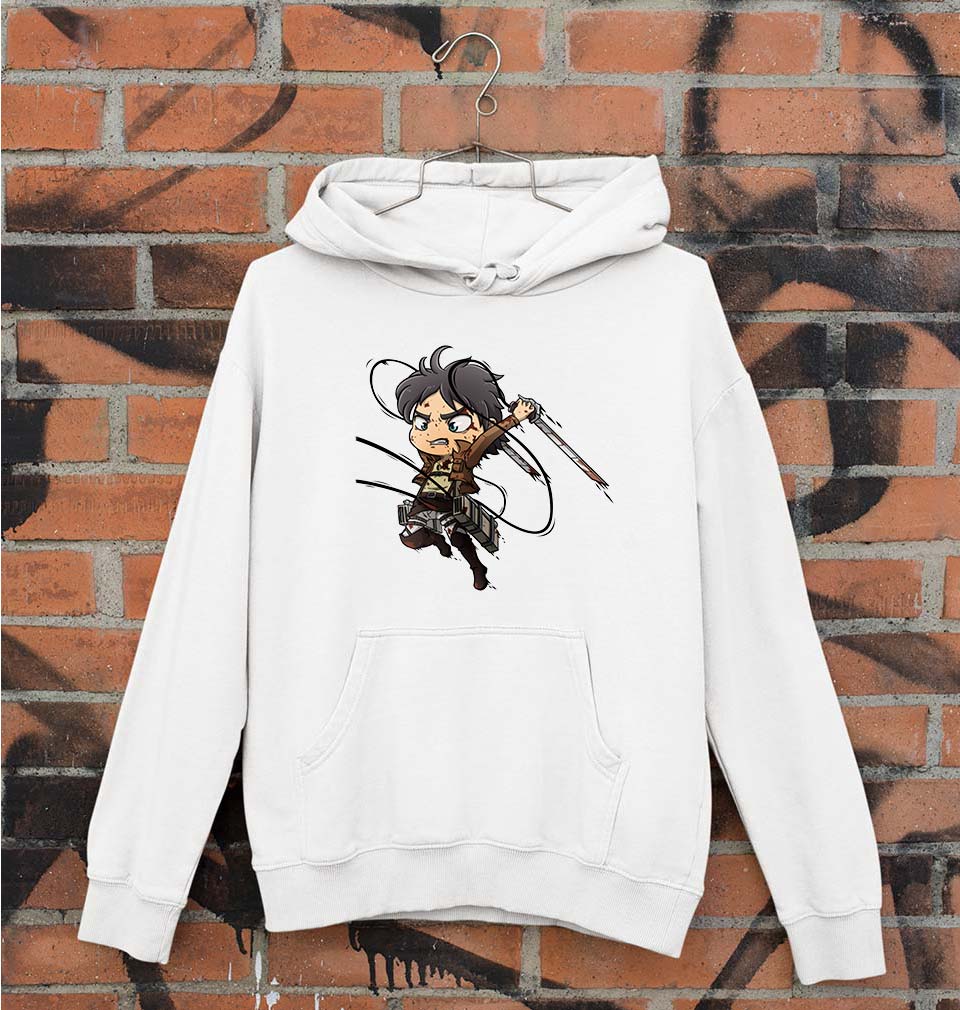 Attack on Titan Unisex Hoodie for Men/Women-White-Ektarfa.online