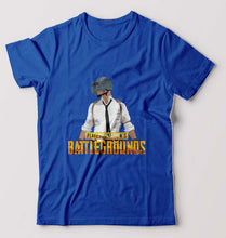 Load image into Gallery viewer, PUBG Player Unknown&#39;s Battleground T-Shirt for Men-Royal Blue-Ektarfa.online
