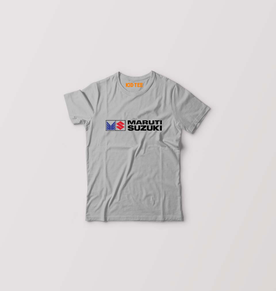 Maruti-Suzuki Kids T-Shirt for Boy/Girl-Grey-Ektarfa.online