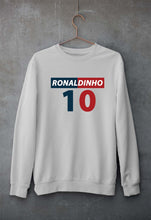 Load image into Gallery viewer, Ronaldinho Unisex Sweatshirt for Men/Women-Grey Melange-Ektarfa.online
