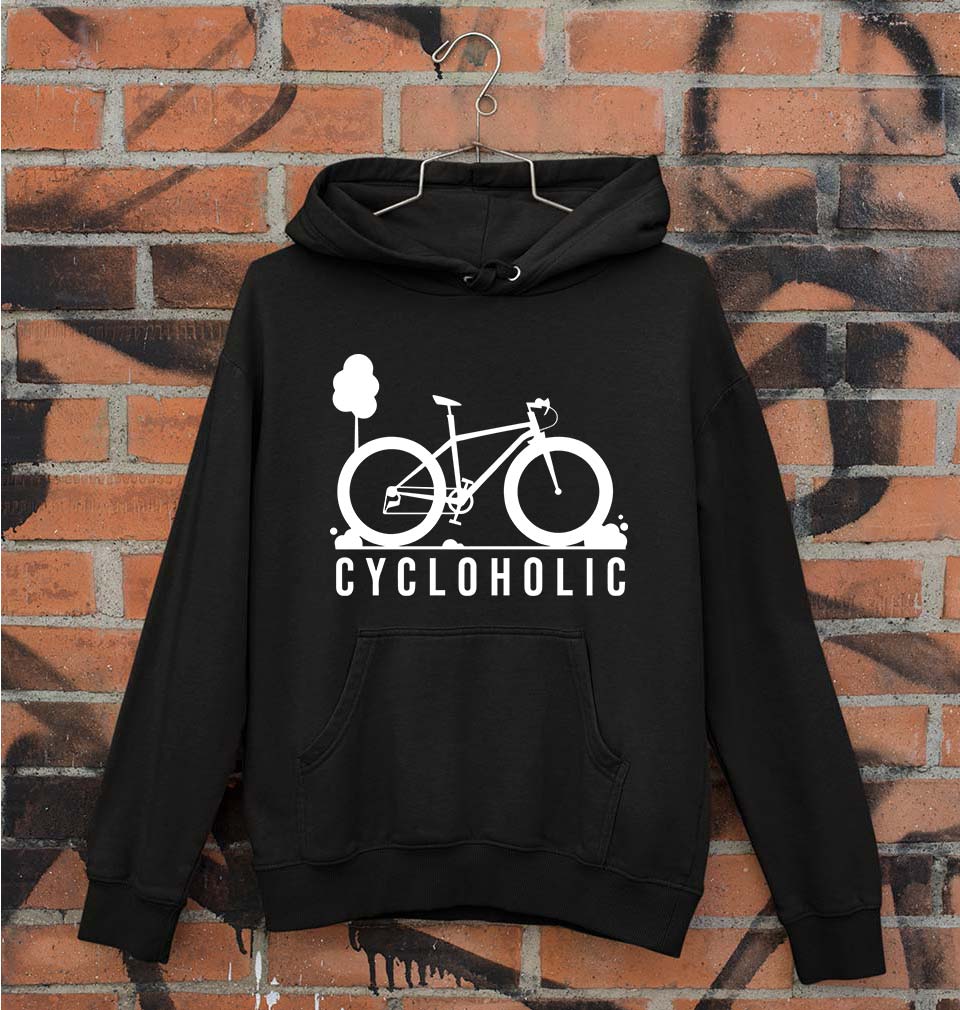 Cycloholic Unisex Hoodie for Men/Women-Black-Ektarfa.online