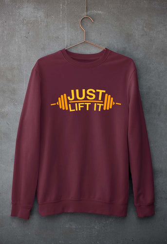 Gym Unisex Sweatshirt for Men/Women-maroon-Ektarfa.online