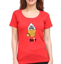 Load image into Gallery viewer, Shit T-Shirt for Women-XS(32 Inches)-Red-Ektarfa.online

