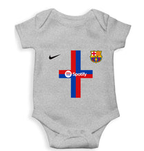 Load image into Gallery viewer, Barcelona 2022-23 Kids Romper For Baby Boy/Girl-0-5 Months(18 Inches)-Grey-Ektarfa.online

