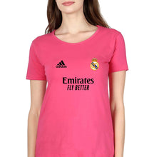 Load image into Gallery viewer, Real Madrid 2021-22 T-Shirt for Women-Pink-Ektarfa.online
