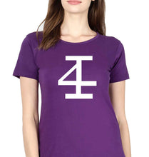 Load image into Gallery viewer, 4Invictus T-Shirt for Women-XS(32 Inches)-Purple-Ektarfa.online
