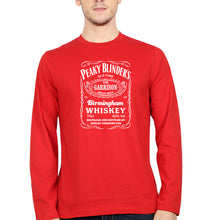 Load image into Gallery viewer, Peaky Blinders Full Sleeves T-Shirt for Men-Red-Ektarfa.online
