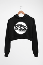 Load image into Gallery viewer, Internet Crop HOODIE FOR WOMEN-Black-Ektarfa.online
