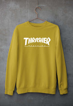 Load image into Gallery viewer, Thrasher Magazine Unisex Sweatshirt for Men/Women-Mustard Yellow-Ektarfa.online
