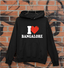 Load image into Gallery viewer, I Love BANGALORE Unisex Hoodie for Men/Women-Black-Ektarfa.online
