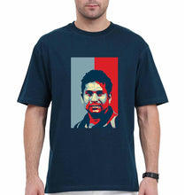 Load image into Gallery viewer, Sachin Tendulkar Oversized T-Shirt for Men-Petrol Blue-Ektarfa.online
