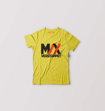 Load image into Gallery viewer, Max Verstappen Kids T-Shirt for Boy/Girl-0-1 Year(20 Inches)-Yellow-Ektarfa.online
