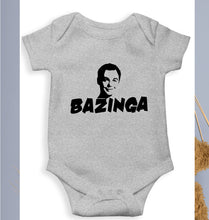 Load image into Gallery viewer, Sheldon Cooper Bazinga Kids Romper For Baby Boy/Girl-0-5 Months(18 Inches)-Grey-Ektarfa.online
