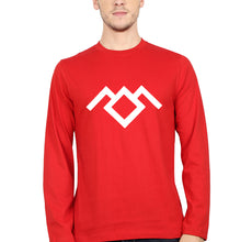 Load image into Gallery viewer, Owl Cave Twin Peaks Full Sleeves T-Shirt for Men-Red-Ektarfa.online
