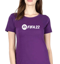 Load image into Gallery viewer, Fifa 22 T-Shirt for Women-Purple-Ektarfa.online
