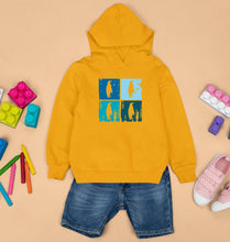 Load image into Gallery viewer, Penguins Kids Hoodie for Boy/Girl-Mustard Yellow-Ektarfa.online

