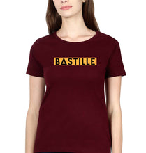 Load image into Gallery viewer, Bastille T-Shirt for Women-Maroon-Ektarfa.online
