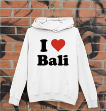 Load image into Gallery viewer, I Love Bali Unisex Hoodie for Men/Women-White-Ektarfa.online
