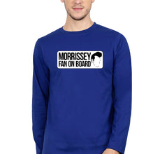 Load image into Gallery viewer, Morrissey Full Sleeves T-Shirt for Men-Royal Blue-Ektarfa.online
