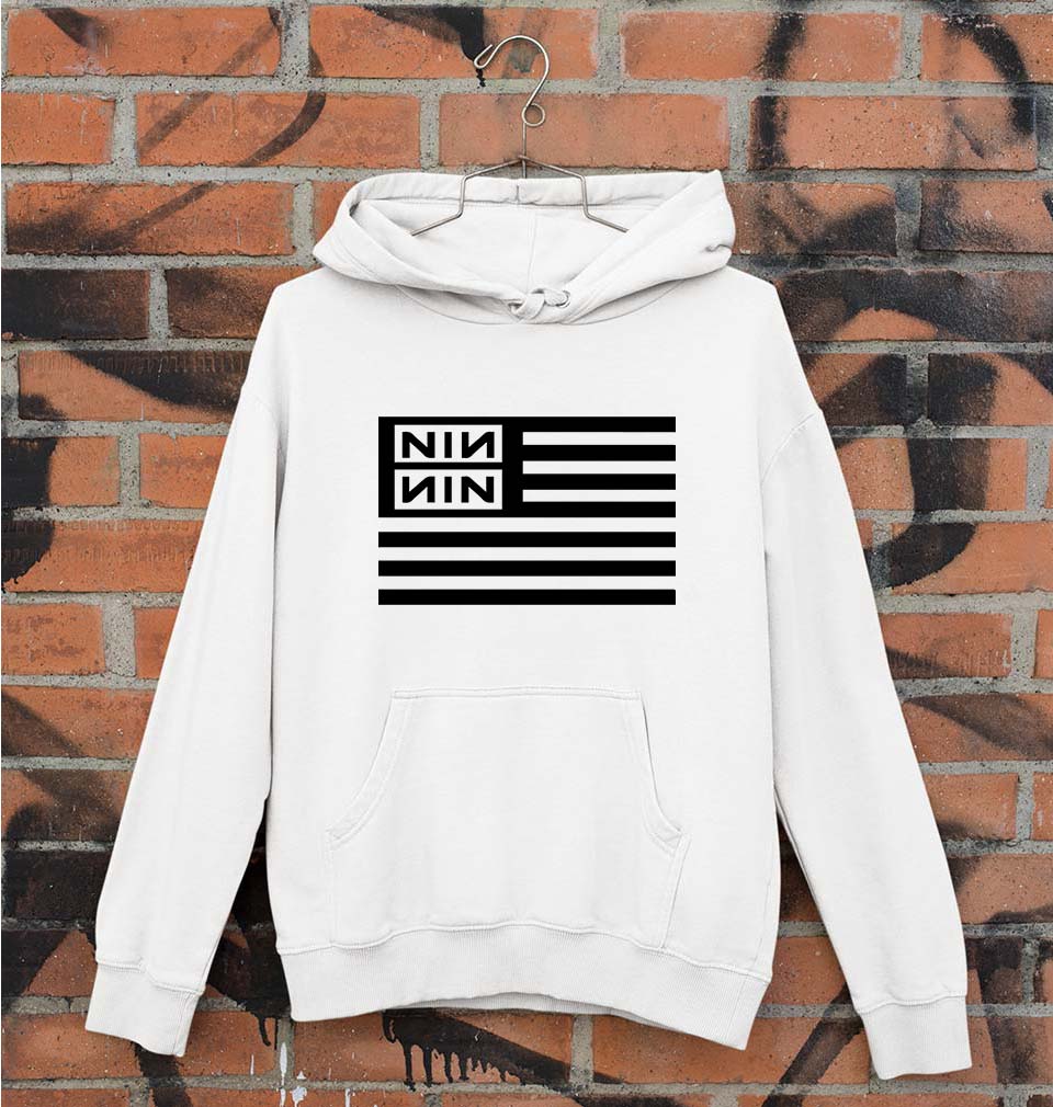 Nine Inch Nails Unisex Hoodie for Men/Women-White-Ektarfa.online