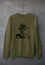 Load image into Gallery viewer, Anime Goku Unisex Sweatshirt for Men/Women-S(40 Inches)-Olive Green-Ektarfa.online
