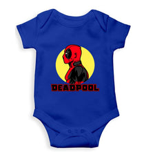 Load image into Gallery viewer, Deadpool Superhero Kids Romper For Baby Boy/Girl-0-5 Months(18 Inches)-Royal Blue-Ektarfa.online

