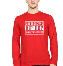 Load image into Gallery viewer, Hip hop Full Sleeves T-Shirt for Men-Red-Ektarfa.online
