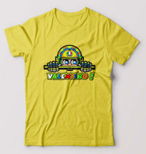 Load image into Gallery viewer, Valentino Rossi(VR 46) T-Shirt for Men-S(38 Inches)-Yellow-Ektarfa.online
